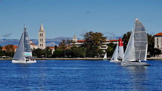 Zadarska Koka 2016. gledana s mora. Foto: Leonard Kvarantan Zadarska Koka 2016. gledana s mora. Foto: Leonard Kvarantan