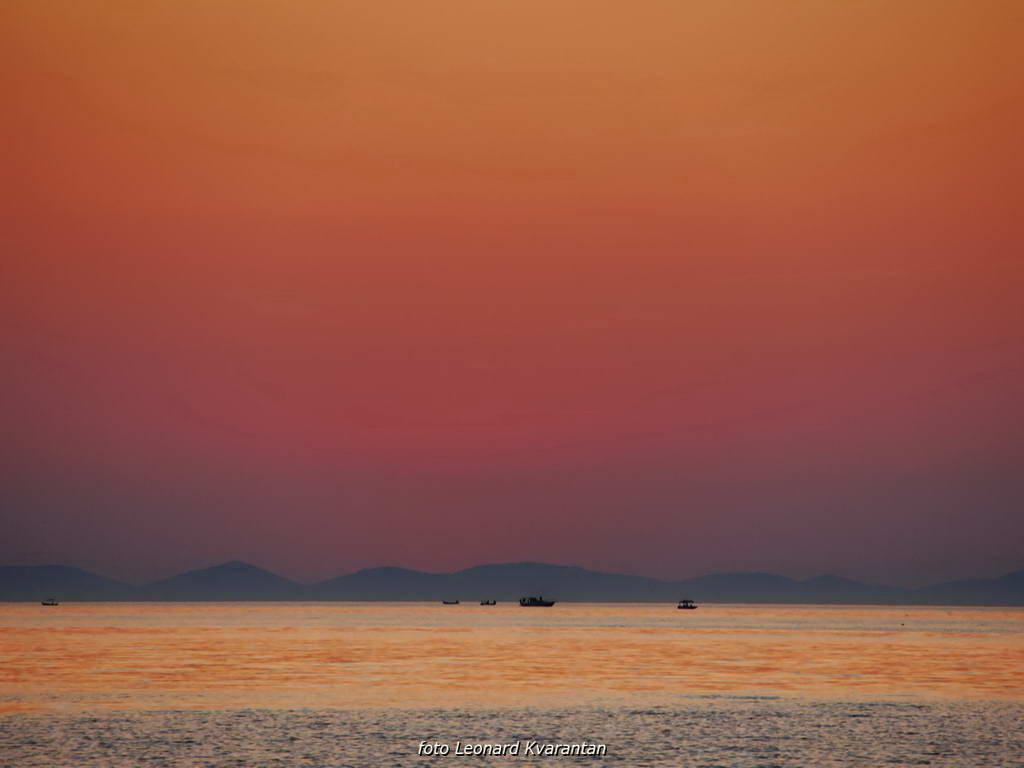 Čarobni smiraj dana na Puntamici 31. kolovoza 2015., Foto: Leonard Kvarantan Čarobni smiraj dana na Puntamici 31. kolovoza 2015., Foto: Leonard Kvarantan