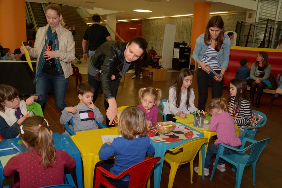 City Galleria: Dječja igraonica u subotu, 22. ožujka