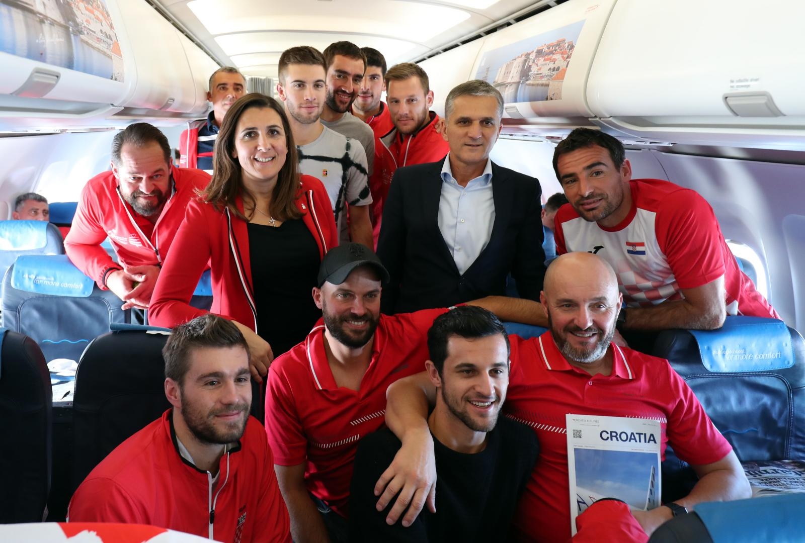 Davis Cup reprezentativci se vratili u Hrvatsku