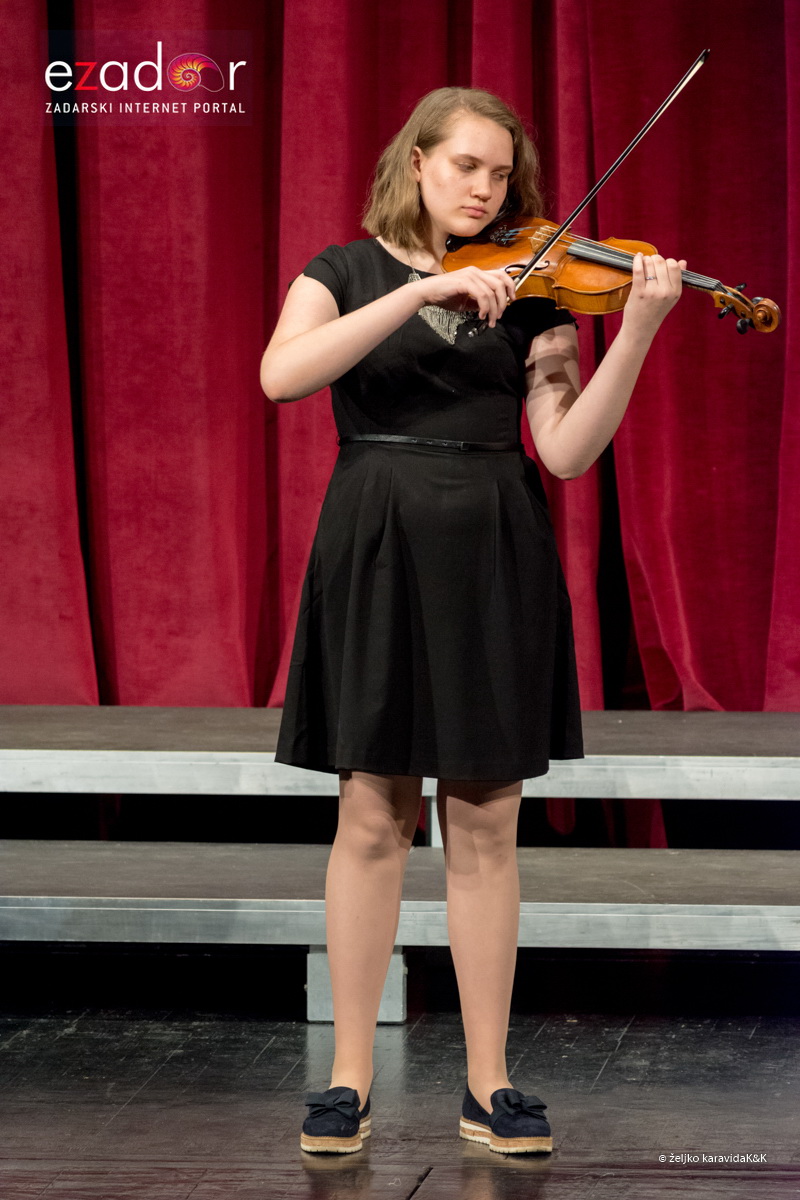 HNK Zadar: Godišnji koncert učenika glazbenog odjela Glazbene škole Blagoje Bersa