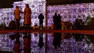 Festival svjetla – Instalacija Odd Dynamics na pročelju muzeja Mimara