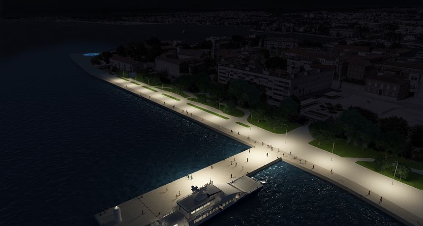 Rekonstrukcija Rive, Riva, Oblala Petra Krešimira