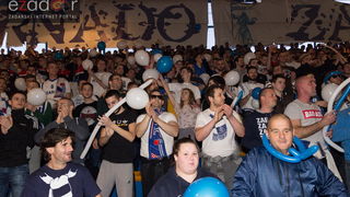 Humanitarno gledanje utakmice Zadar-Cibona u Jazinama Humanitarno gledanje utakmice Zadar-Cibona u Jazinama