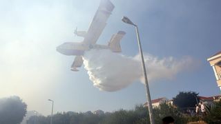 Požar na Plovaniji 11. kolovoza 2013. Foto: Željko Mršić/PIXSELL Požar na Plovaniji 11. kolovoza 2013. Foto: Željko Mršić/PIXSELL