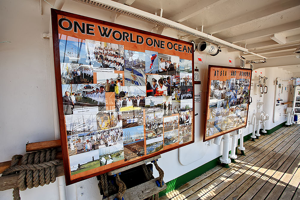 Ruski školski jedrenjak “Nadežda” u zadarskoj luci, foto: Roberto Lerga