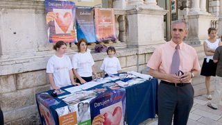 Akcija “Zivot na dar” na Narodnom trgu