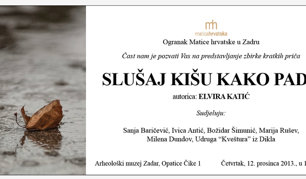 Promocija knjige Elvire Katić