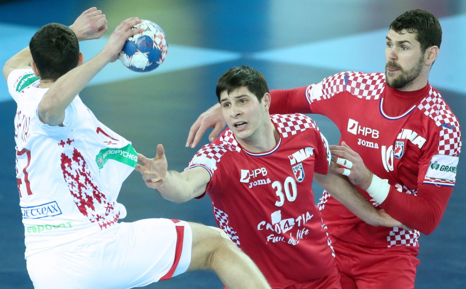 Arena Zagreb, Europsko rukometno prvenstvo, skupina I, 1. kolo, Hrvatska – Bjelorusija. Arena Zagreb, Europsko rukometno prvenstvo, skupina I, 1. kolo, Hrvatska – Bjelorusija.