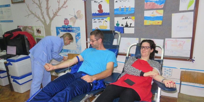 Ljubač: U akciji dobrovoljnog darivanja prikupljeno 30 doza krvi