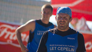 Turnir u rukometu na pijesku na Kolovarima (foto:Saša Čuka)