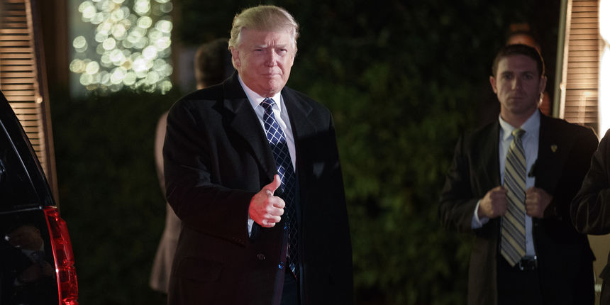 Donald Trump, kostimirana zabava