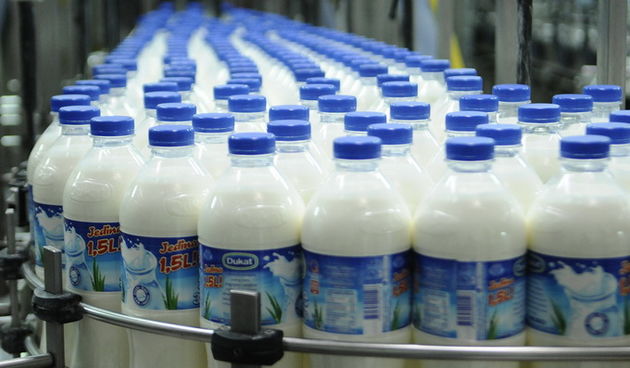 Zagreb, 170212. 
Press konferencija u sjedistu Dukata povodom blokade njihovih pogona od strane mljekara. Na press konferenciji su prisustvovali Dragica Marovic, predsjednica radnickog vijeca Dukata, Josip Pavic predsjednik PPDIV i generalni direktor Duka