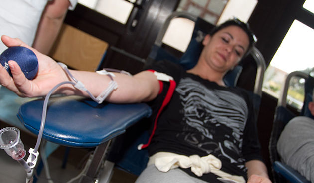 Bibinje: Održna akcija dobrovoljnog darivanja krvi, foto: Leo Banić