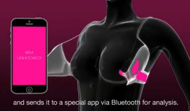 Osmislili grudnjak koji se sam otkopča ako se djevojka napali, foto: PrintScreen/24sata