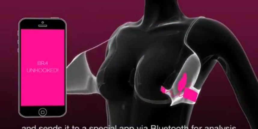 Osmislili grudnjak koji se sam otkopča ako se djevojka napali, foto: PrintScreen/24sata