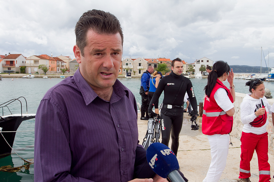 Vježba spašavanja u uvali Jaz, foto: Leo Banić