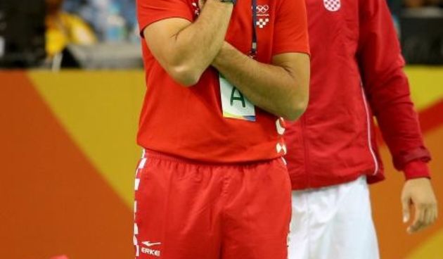 Olimpijske igre Rio 2016. Rukomet, 2. kolo, skupina A, Hrvatska – Argentina 27-26. Željko Babić. Photo: Igor Kralj/PIXSELL