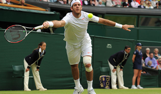 Juan Martin Del Potro, foto: wimbledon.com