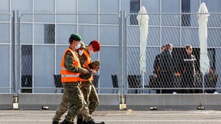 U Gaženicu dopremljena vojna oprema i sredstva za vježbu Immediate Response 21 U Gaženicu dopremljena vojna oprema i sredstva za vježbu Immediate Response 21