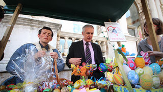 Humanitarna uskršnja akcija Novog radija za udrugu Svjetlo (foto:Saša Čuka) Humanitarna uskršnja akcija Novog radija za udrugu Svjetlo (foto:Saša Čuka)