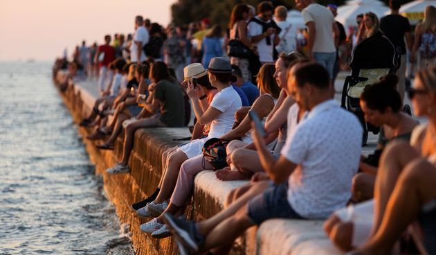 Bablje ljeto u Zadru: Riva je puna turista