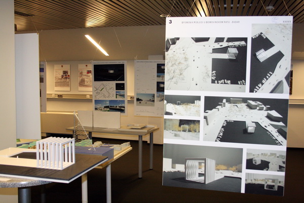 SC Visnjik: Izlozeni radovi natjecaja za Spomenik pobjede u Zadru SC Visnjik: Izlozeni radovi natjecaja za Spomenik pobjede u Zadru