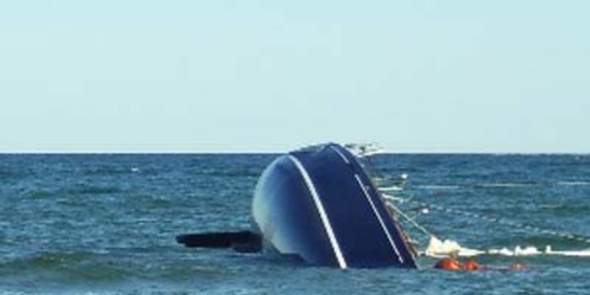 Potonuće broda ilustracijja (Foto: HTV) Potonuće broda ilustracijja (Foto: HTV)