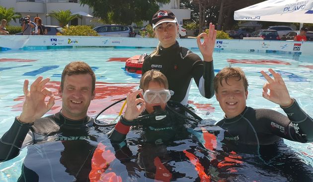 Pogled u plavo: Besplatno probno ronjenje na plaži Jaz u Zatonu