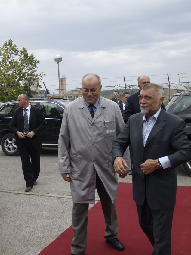 Predsjednik Mesic u TCG Benkovac Predsjednik Mesic u TCG Benkovac