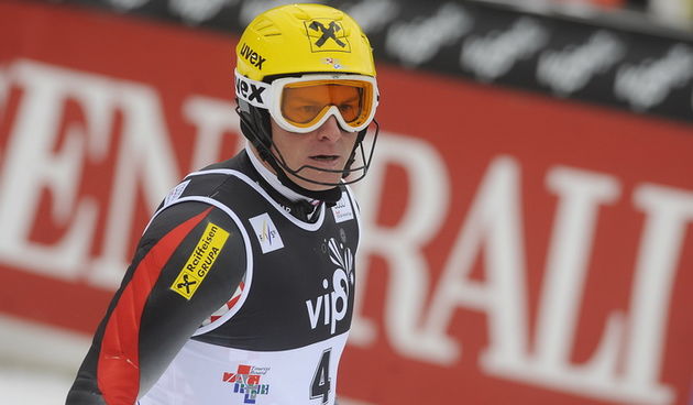 Zagreb, 060111. 
Sljeme.
Audi FIS Svjetski skijaski kup, utrka muskog slaloma Vip Snow Queen Trophy.
Na slici: Ivica Kostelic.
Foto: Damir Krajac / CROPIX