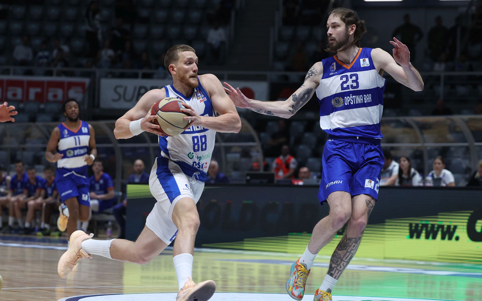 Zadar pobijedio Mornar-Barsko zlato, Dominic Gilbert