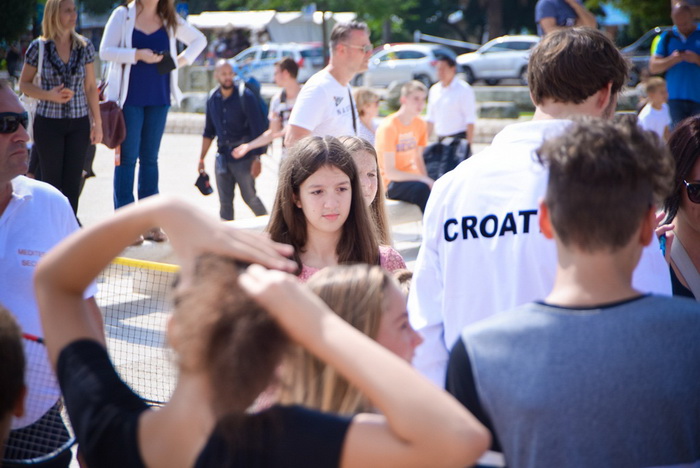 Davis Cup: Kids Day na zadarskom Forumu. Foto: Iva Perinčić