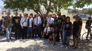 Državni vrh u Kninu pozdravio zadarske motoriste i bicikliste Državni vrh u Kninu pozdravio zadarske motoriste i bicikliste