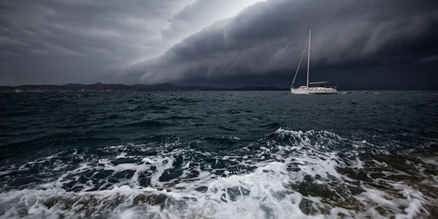 Nevera u Zadru, 7. listopada 2011.(foto:Saša Čuka)