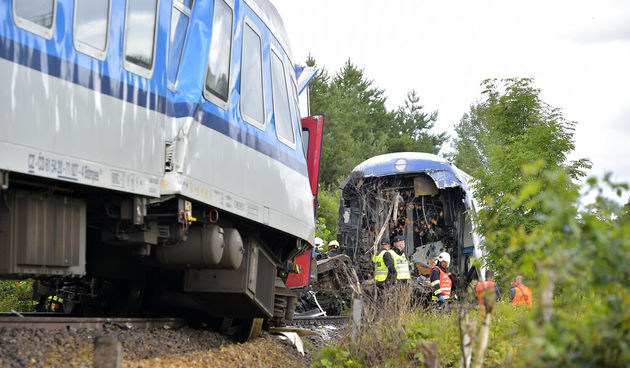 Češka sudar vlakova