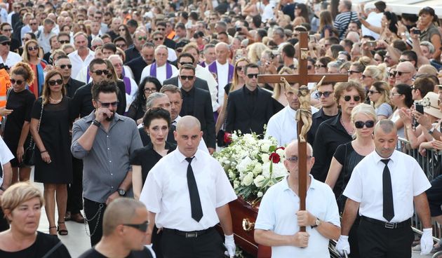 Posljednji ispraćaj Olivera Dragojevića u Splitu