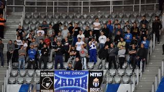 8. kolo ABA Lige, KK Zadar – KK Igokea Aleksandrovac 83-90. Photo: Dino Stanin/PIXSELL 8. kolo ABA Lige, KK Zadar – KK Igokea Aleksandrovac 83-90. Photo: Dino Stanin/PIXSELL