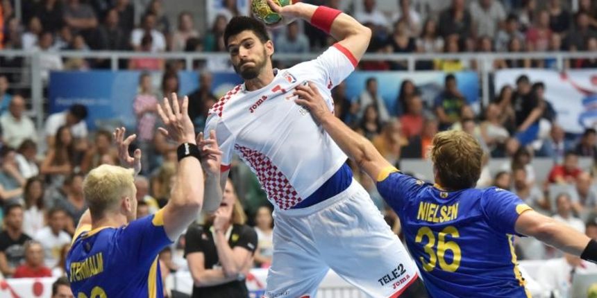 Pripremna rukometna utakmica u dvorani Krešimir Ćosić: Hrvatska – Švedska 25-25. Photo: Dino Stanin/PIXSELL Pripremna rukometna utakmica u dvorani Krešimir Ćosić: Hrvatska – Švedska 25-25. Photo: Dino Stanin/PIXSELL