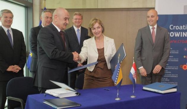 RH i BiH potpisale sporazum o prelasku granice Foto: Tomislav Krasnec/VLM