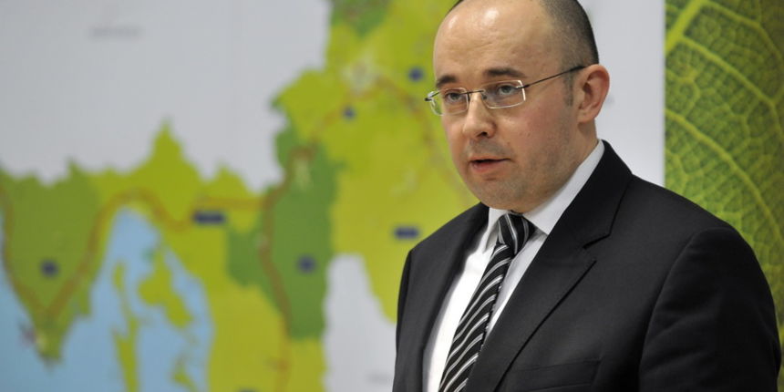 Zagreb, 260313.
Konferencija za medije predsjednika Uprave Plinacroa Mladena Antunovica na kojoj je predstavio ostvarene rezultate tijekom 2012. godine, te odgovaro na pitanja novinara.
Na fotografiji: Mladen Antunovic
Foto: Bruno Konjevic / CROPIX