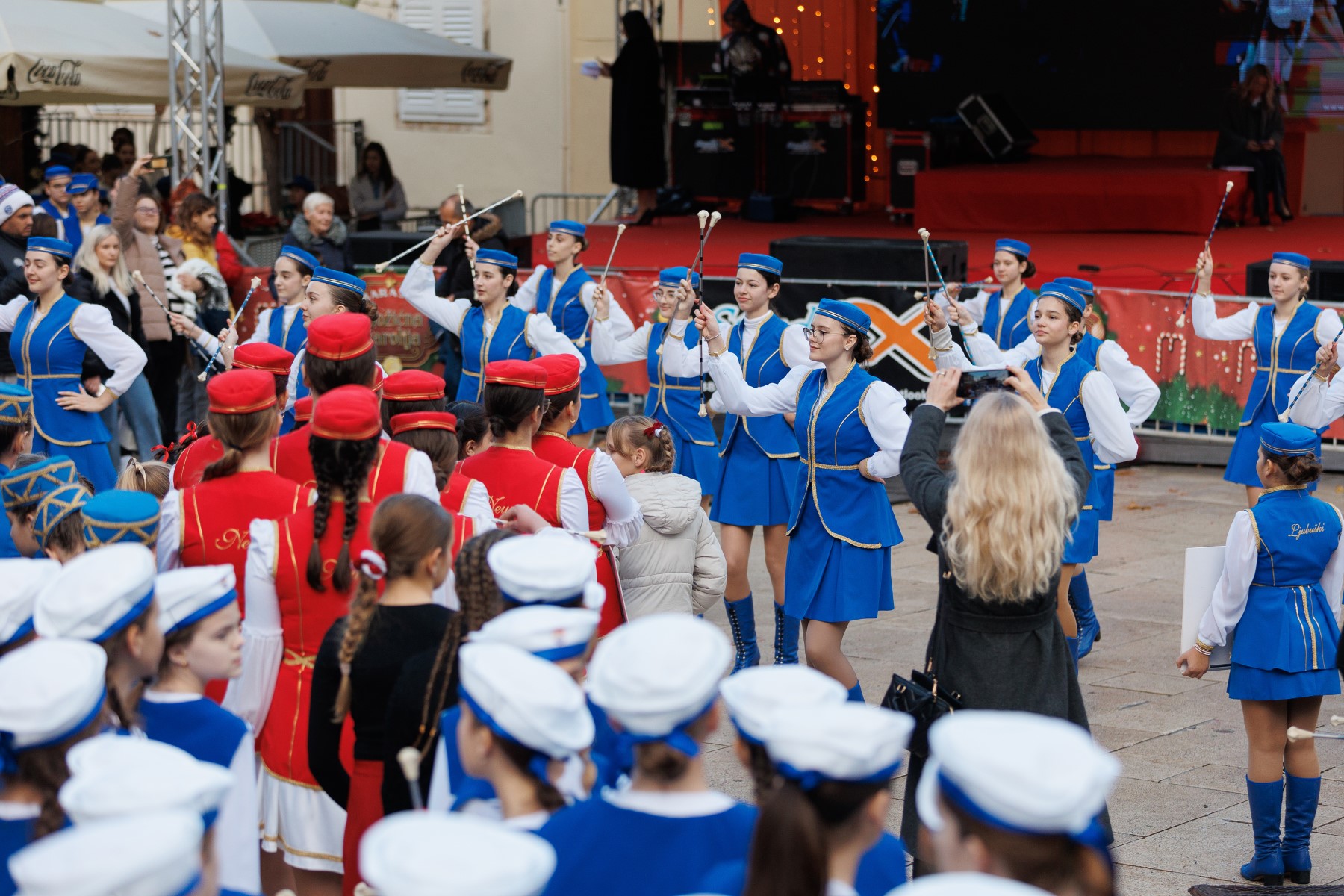 Defile mažoret plesa @ Advent u Zadru Defile mažoret plesa @ Advent u Zadru