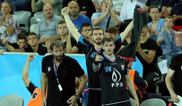 17.09.2015., Arena Zagreb, Zagreb – 1. kolo Velux rukometne lige prvaka: RK Zagreb PPD – THW Kiel. Domagoj Pavlovic. Photo: Goran Stanzl/PIXSELL