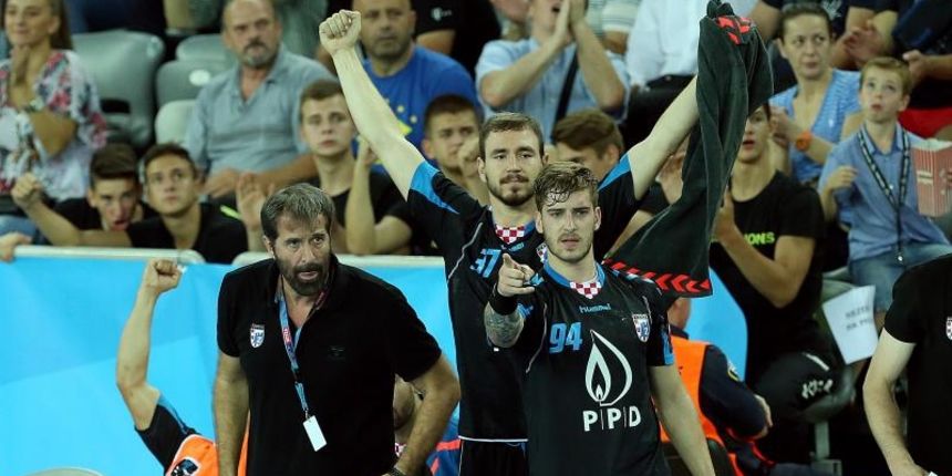 17.09.2015., Arena Zagreb, Zagreb – 1. kolo Velux rukometne lige prvaka: RK Zagreb PPD – THW Kiel. Domagoj Pavlovic. Photo: Goran Stanzl/PIXSELL 17.09.2015., Arena Zagreb, Zagreb – 1. kolo Velux rukometne lige prvaka: RK Zagreb PPD – THW Kiel. Domagoj Pavlovic. Photo: Goran Stanzl/PIXSELL