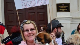 Skup podrške za NO KILL skloništa za životinje,  foto Iva Perinčić