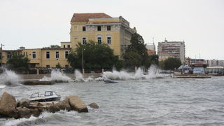 Tramontana u Zadru 26. kolovoza 2012.
