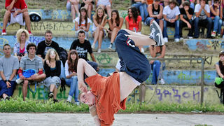 Grafiti, Hip hop & Break battles – Kapetanski park (foto: Marin Gospić)