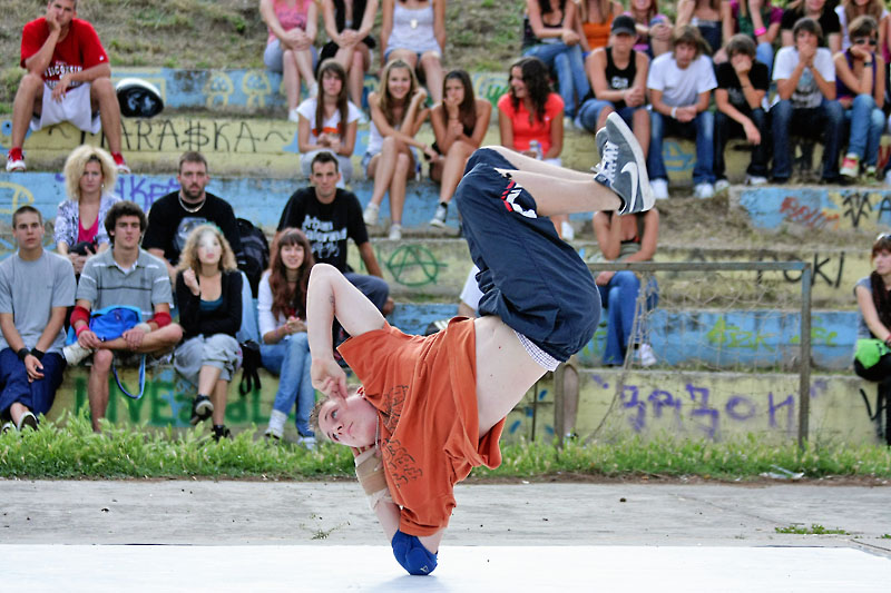Grafiti, Hip hop & Break battles – Kapetanski park (foto: Marin Gospić)