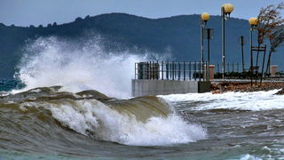 Olujno jugo u Zadru, nedjelja 6. prosinca 2020. godine