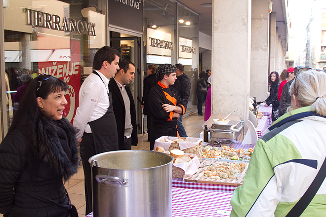 Bakalarijada na Kalelargi 22. prosinca 2012, Foto: Leo Banić Bakalarijada na Kalelargi 22. prosinca 2012, Foto: Leo Banić